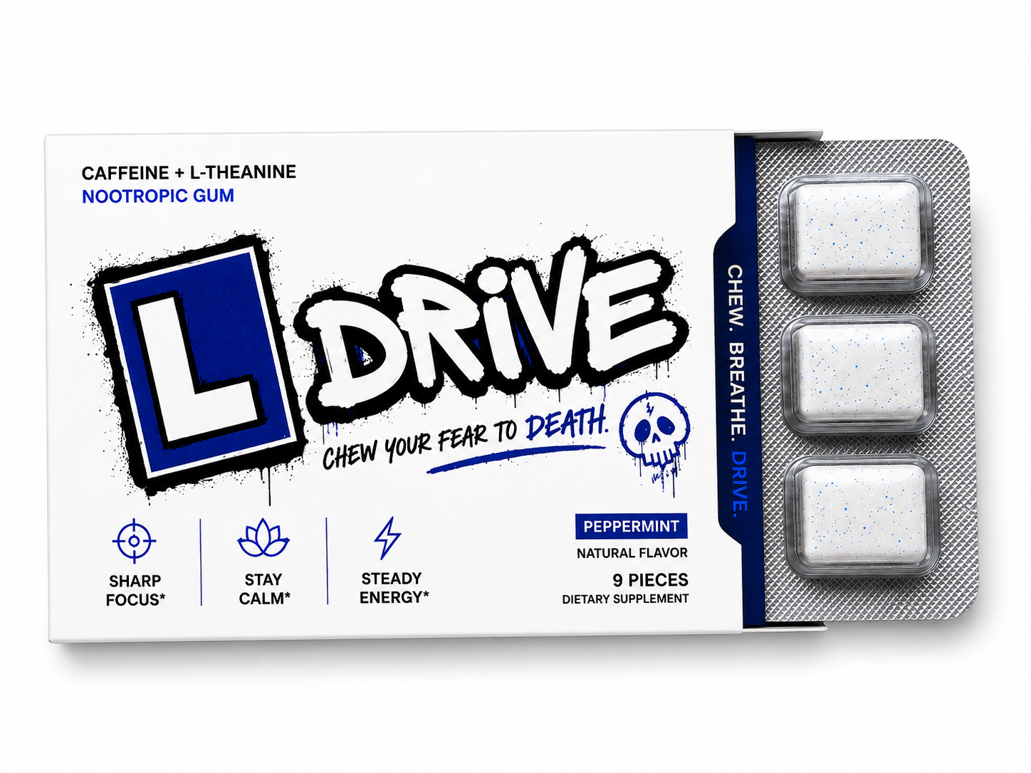 L-Drive focus-kauwgom — productdetail